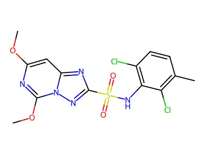 Ethoxysulfuron structure