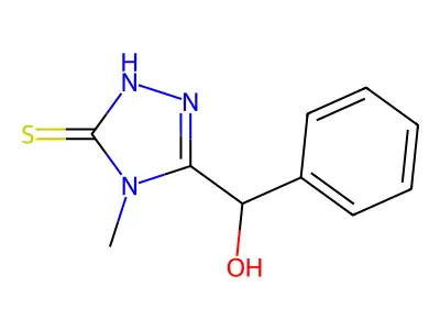 (5-Mercapto-4-methyl-4H-[1,2,4]triazol-3-yl)-phenyl-methanol structure