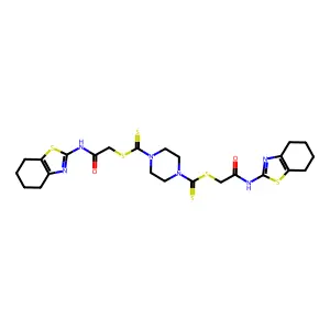 Tetrahydrobenzothiazole deriv. structure