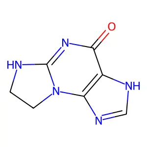 N(2),3-Ethanoguanine structure