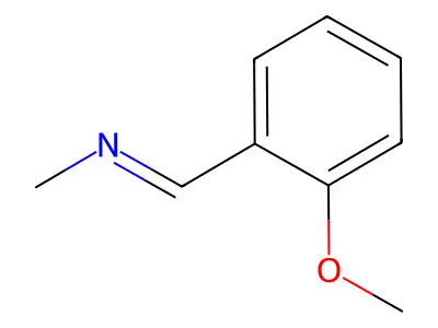 N-((2-甲氧基苯基)亚甲基)甲胺 structure