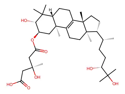 束丝酸A structure