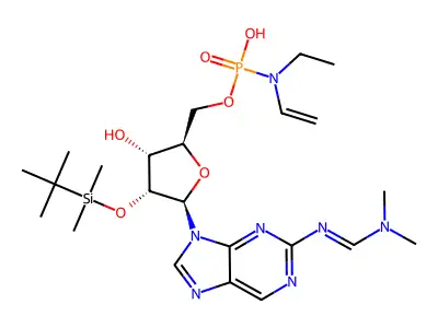 2-Tbdms-phosphoramidate structure