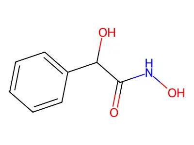 扁桃酰异羟肟酸 structure