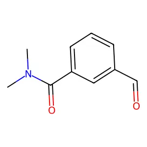 3-甲酰基-N,N-二甲基苯甲酰胺 structure