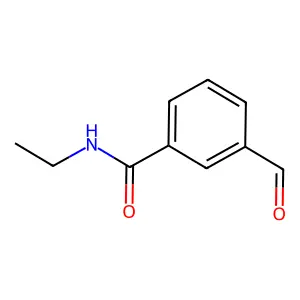N-乙基-3-甲酰基苯甲酰胺 structure