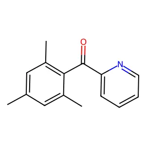 2-Pyridinyl(2,4,6-trimethylphenyl)methanone structure
