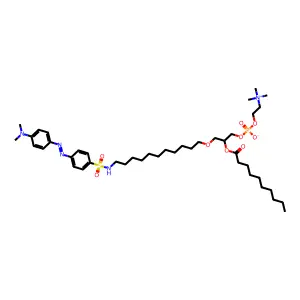 Dabsyl-PC structure