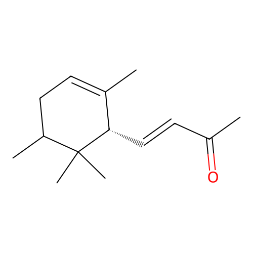 trans-alpha-Irone structure
