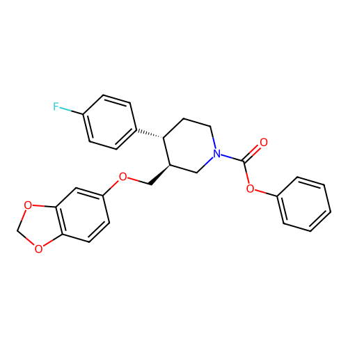 N-Phenoxycarbonylparoxetine structure