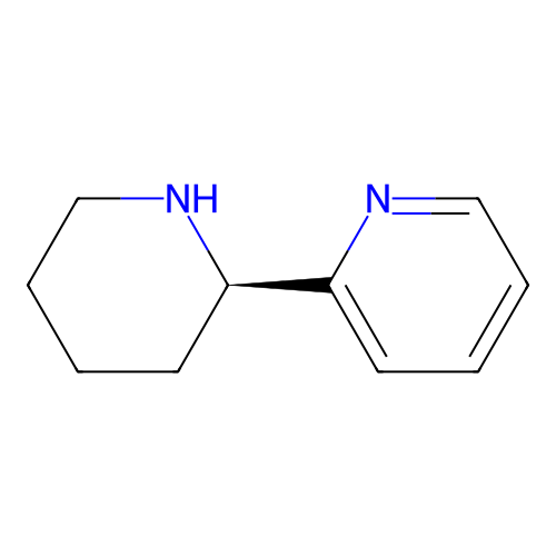 (R)-2-(Piperidin-2-yl)pyridine structure