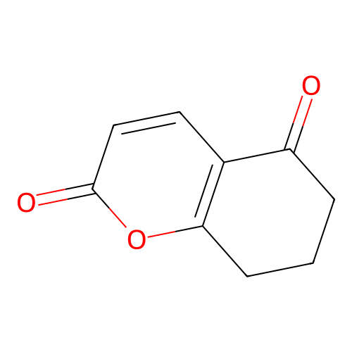 5-Oxo-5,6,7,8-tetrahydrocoumarin structure
