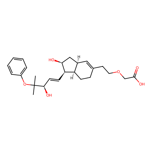 3-Oxahomoisocarbacyclin structure