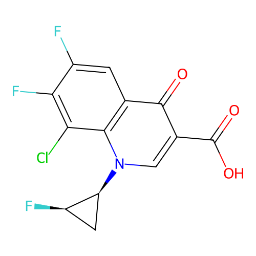 Sitafloxacin Impurity Q structure
