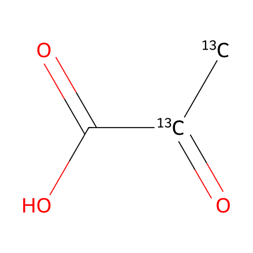 Pyruvic Acid-13C2 structure