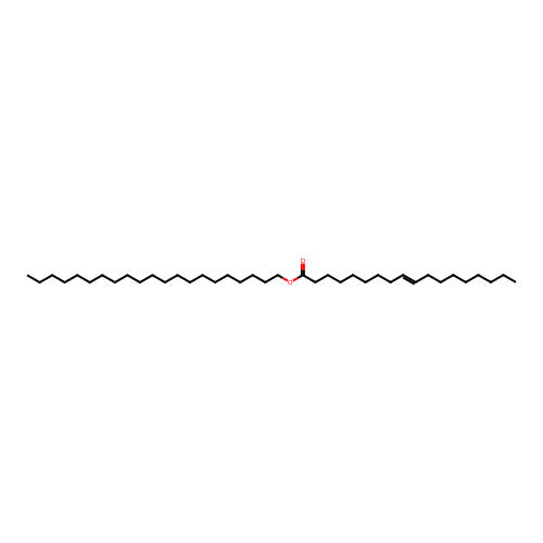 henicosyl (E)-octadec-9-enoate structure