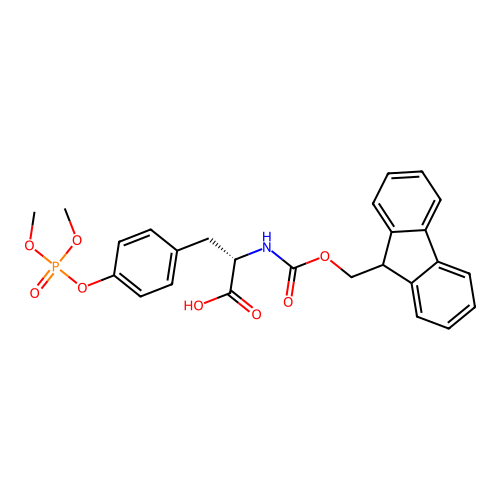 Fmoc-Tyr(PO3Me2)-OH structure