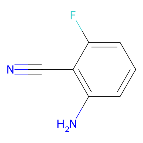 2-氨基-6-氟苯甲腈 structure