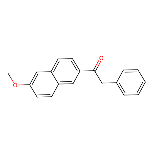 Ethanone, 1-(6-methoxy-2-naphthalenyl)-2-phenyl- structure