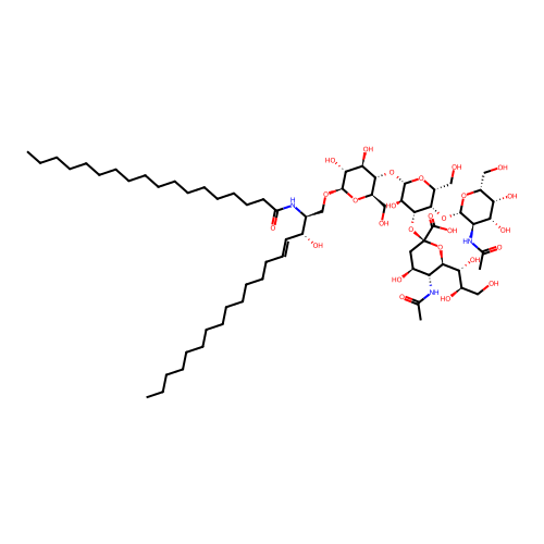 GM2 (神经节苷脂) structure