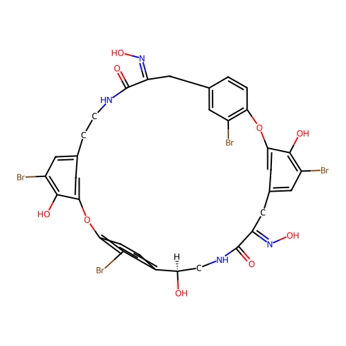 Bastadin 10 structure