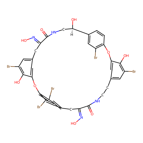 Bastadin 8 structure