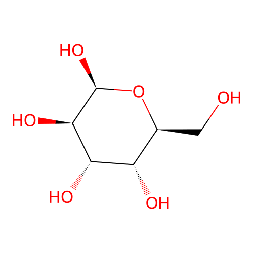 beta-L-Altropyranose structure
