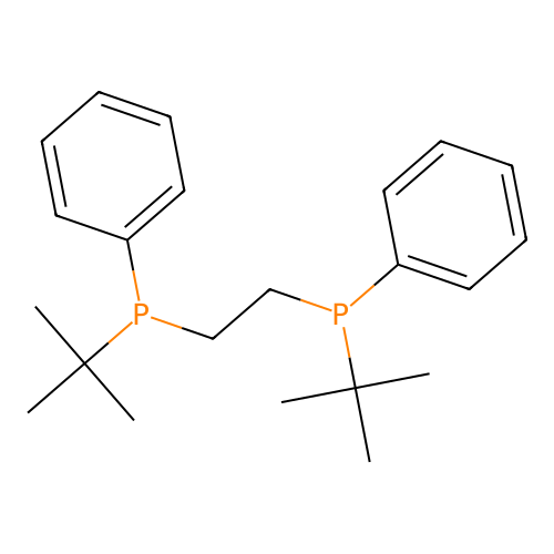 Phosphine, 1,2-ethanediylbis[(1,1-dimethylethyl)phenyl- structure