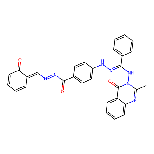 C30H23N7O3 structure