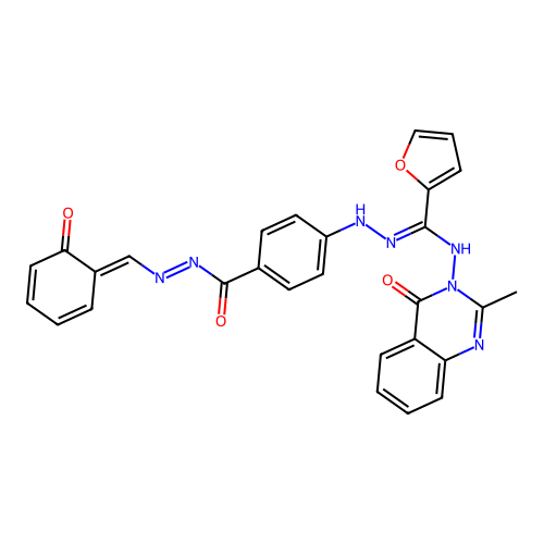 C28H21N7O4 structure