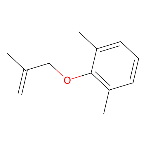 1,3-Dimethyl-2-[(2-methylprop-2-en-1-yl)oxy]benzene structure