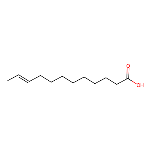 10-十二碳烯酸 structure