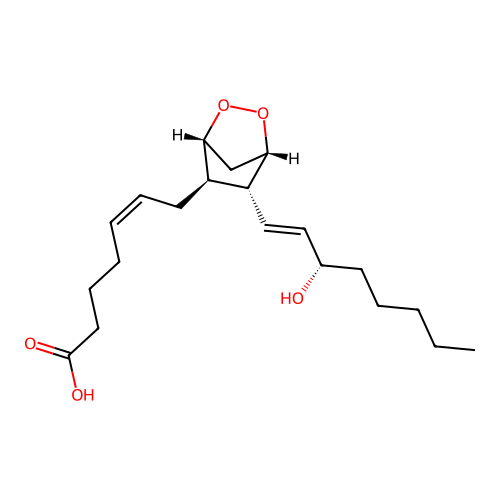 prostaglandin-H2 structure