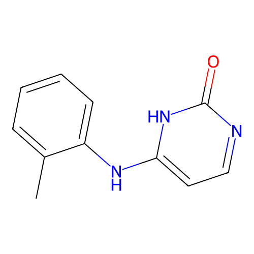 4-(2-Tolylamino)cytosine structure