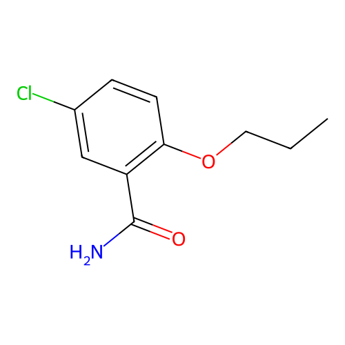 5-Chloro-2-propoxybenzamide structure