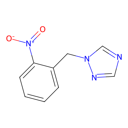 1-[(2-Nitrophenyl)methyl]-1,2,4-triazole structure