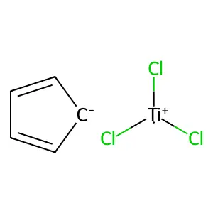 环戊二烯基三氯化钛 structure