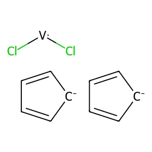 氯化二茂钒 structure