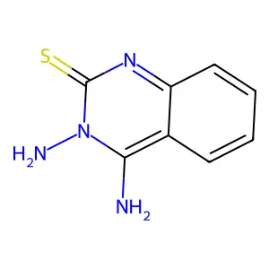 3-Amino-4-imino-3,4-dihydro-1H-quinazoline-2-thione structure