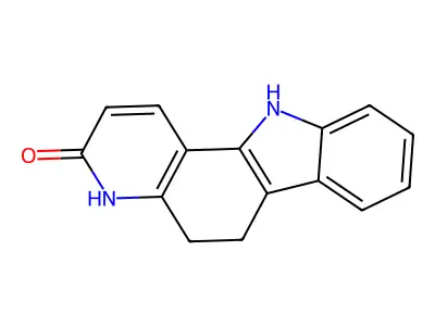 3H-Pyrido(3,2-a)carbazol-3-one, 4,5,6,11-tetrahydro- structure