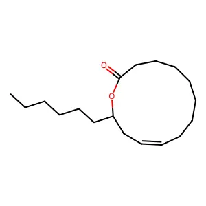 13-Hexyloxacyclotridec-10-en-2-one structure