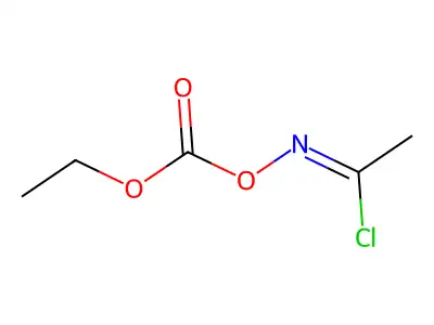 (1-Chloroethylideneamino) ethyl carbonate structure