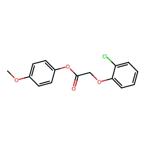 4-Methoxyphenyl (2-chlorophenoxy)acetate structure