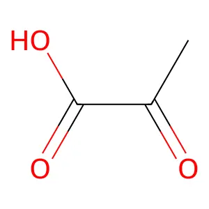 丙酮酸 structure