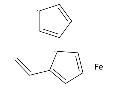 Ferrocene, ethenyl- structure
