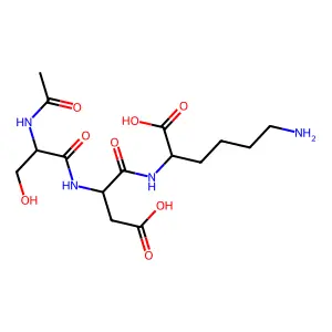 Seryl-aspartyl lysine acetylated structure
