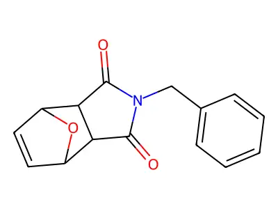 4-Benzyl-10-oxa-4-azatricyclo[5.2.1.0^{2,6}]dec-8-ene-3,5-dione structure