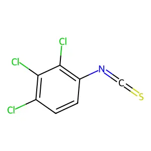 2,3,4-Trichlorophenyl isothiocyanate structure