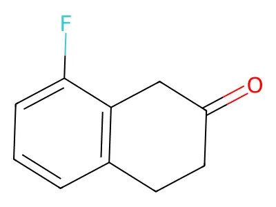8-Fluoro-2-tetralone structure