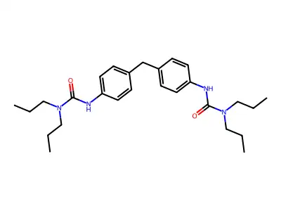 Urea, N,N''-(methylenedi-4,1-phenylene)bis[N',N'-dipropyl- structure